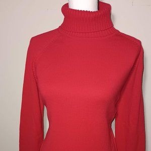 NWT J. Pierre Turtleneck Designer Cotton Sweater (XL)